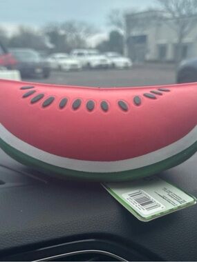 Watermelon Slice squishy  - Pink, Green, White
